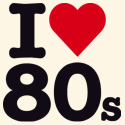 I love 80s - Shoulder Tote Design