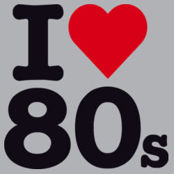 I love 80s - Kids Supply Hoodie Design