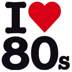 I love 80s - Kids Unisex Classic Tee Design