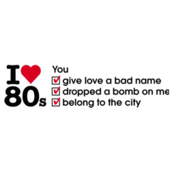 I love 80s ticks - YOU Design