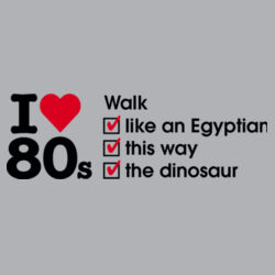 I love 80s ticks - WALK - Womens Mika Organic Short Sleeved Dress Design