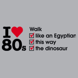 I love 80s ticks - WALK - Mens Chad Longsleeve Polo Design
