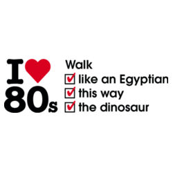 I love 80s ticks - WALK - Mens Oxford Long Sleeve Shirt Design