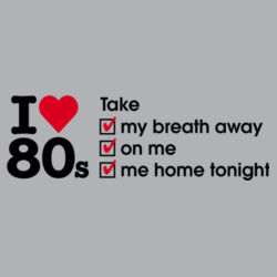 I love 80s ticks - TAKE - Mens Chad Longsleeve Polo Design