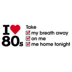 I love 80s ticks - TAKE - Mens Oxford Short Sleeve Shirt Design