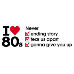 I love 80s ticks - NEVER - Mens Oxford Short Sleeve Shirt Design