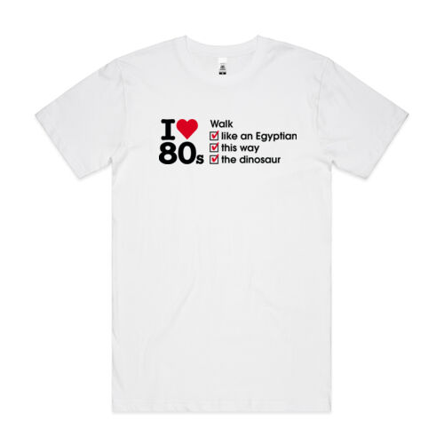 I love 80s ticks - WALK - Mens Block T shirt Thumbnail