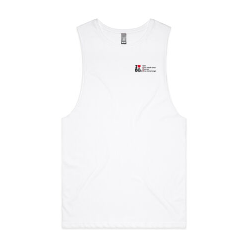 I love 80s ticks - TAKE - Mens Barnard Tank Thumbnail