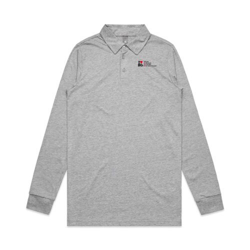 I love 80s ticks - DANCING - Mens Chad Longsleeve Polo Thumbnail