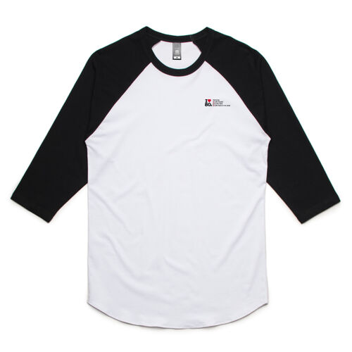 I love 80s ticks - DANCING - Mens Raglan Tee Thumbnail