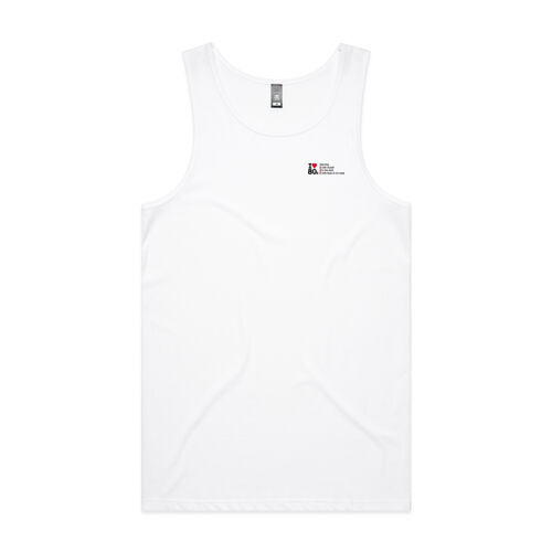 I love 80s ticks - DANCING - Mens Lowdown Singlet Thumbnail